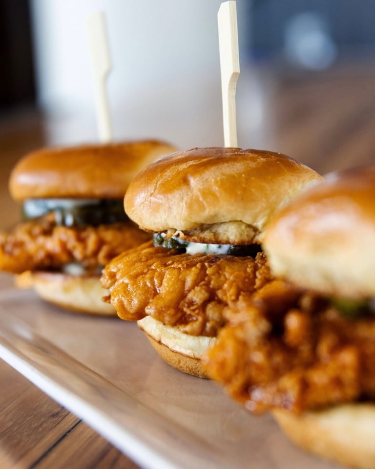 Taberna chicken sliders