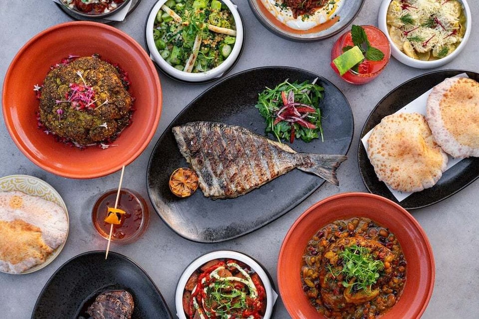 Sofra dining table food