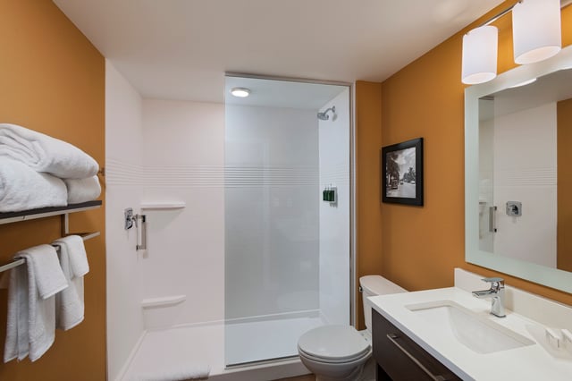 Bathroom walk in shower