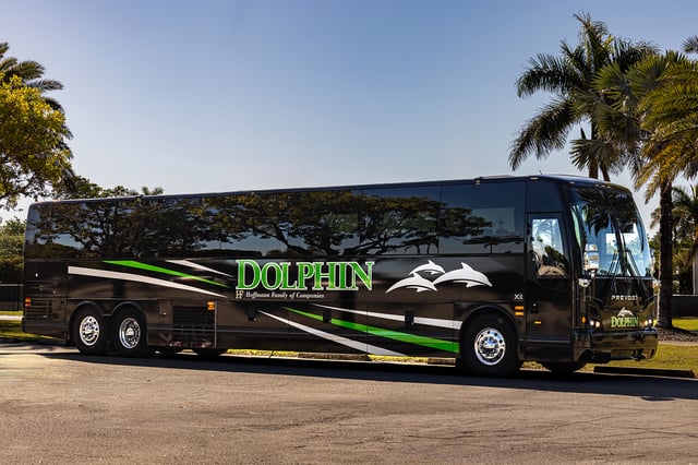 Volvo 9700 dolphin transportation