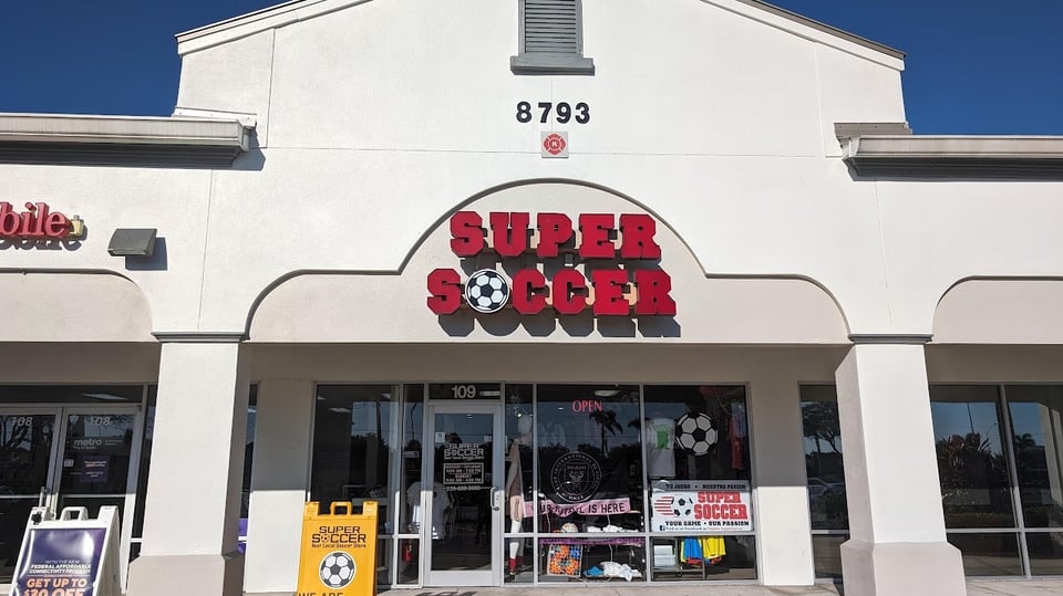 Super Soccer Storefront