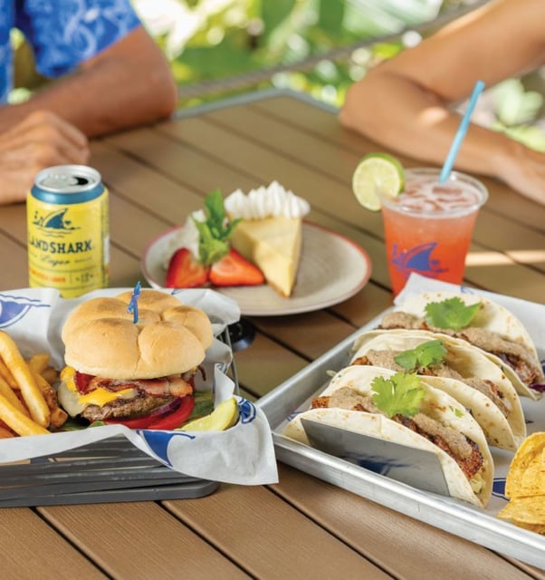 5 o Clock Somewhere Bar Grill food