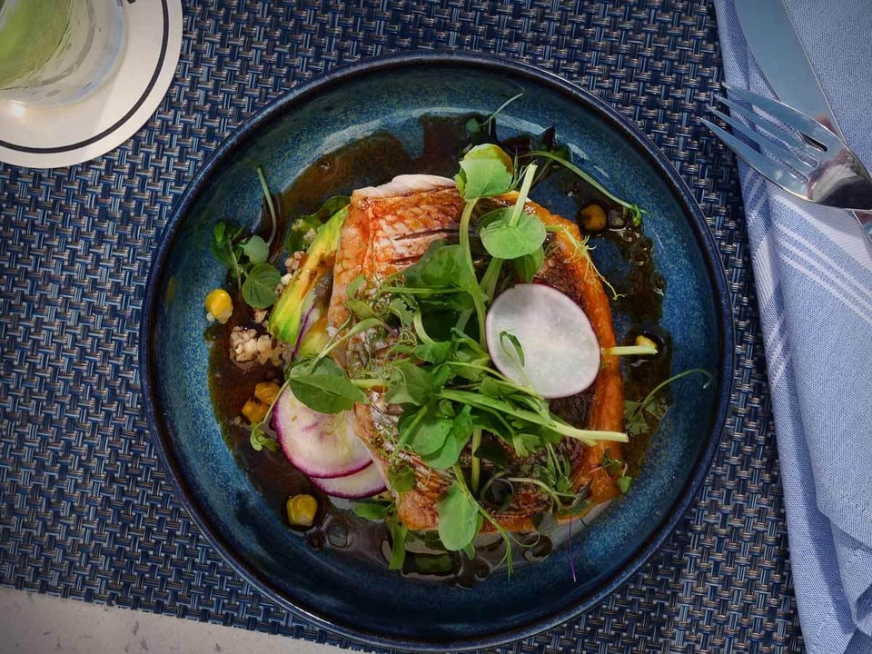Baleen seafood plate