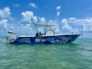 Lucky strike side boat