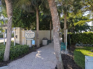 City mid public access entrance