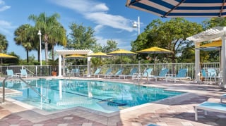 Double tree pool