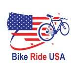 Bike ride usa square logo