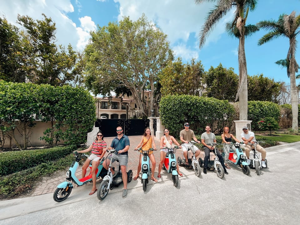 Trike tours usa group house