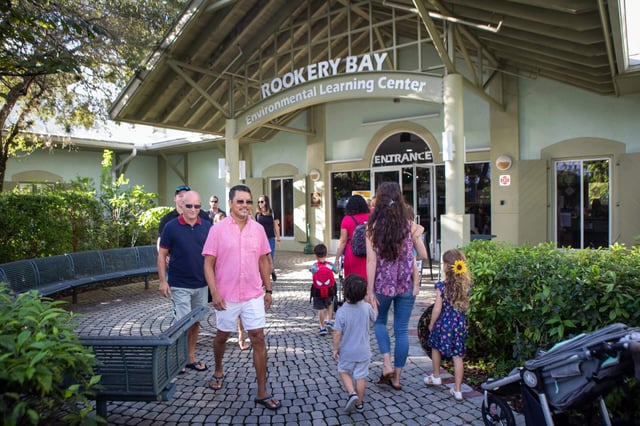 Rookery nature center entrance