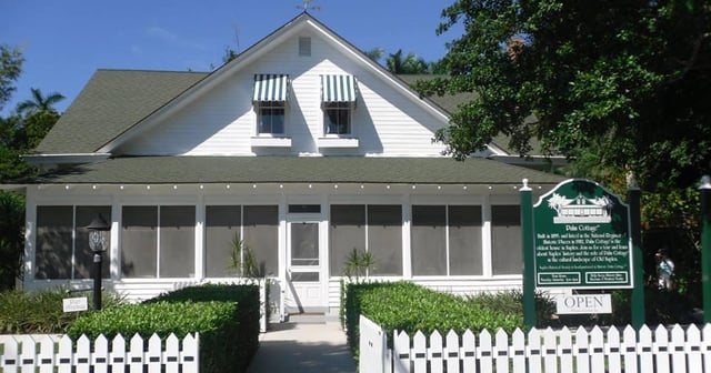 Historic palm cottage