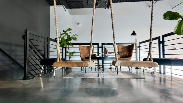 The shop rope chairs