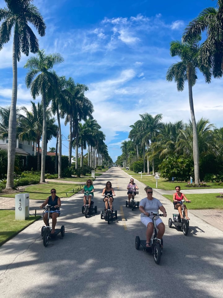 Downtown naples trike tour