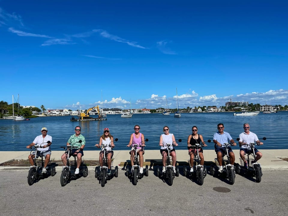 Trike tour downtown naples fl