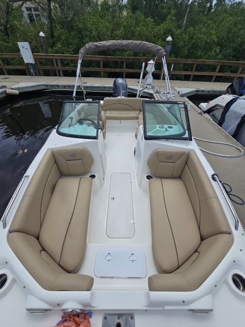 Only tides boat front