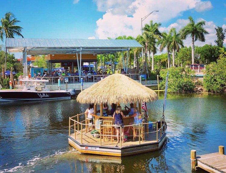 Tiki fun boat tour 10