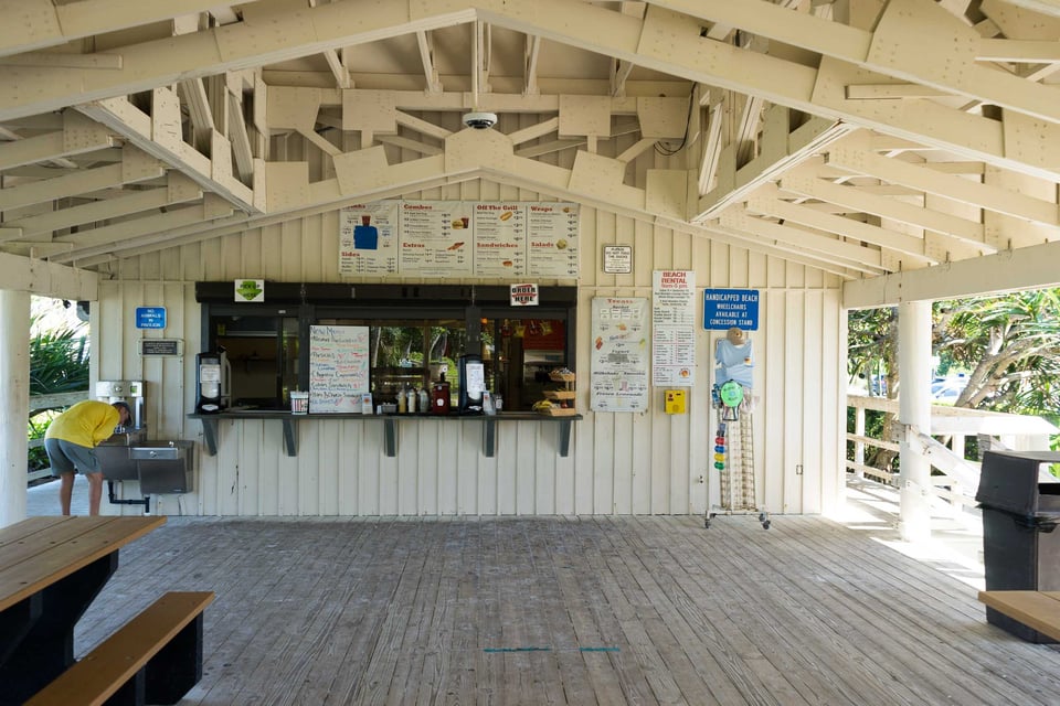 Lowdermilk park beach concessions