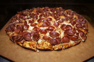 The crust pizza