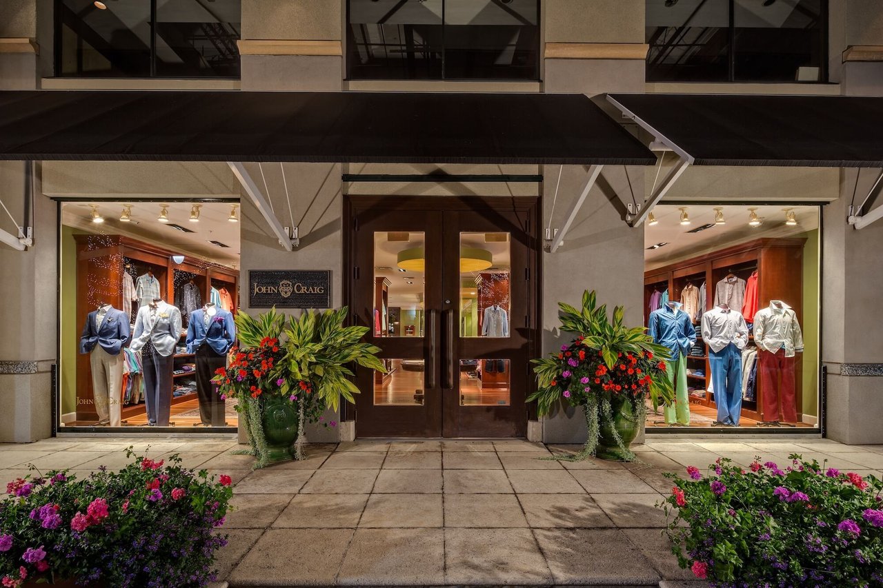 John craig clothier entrance downtown