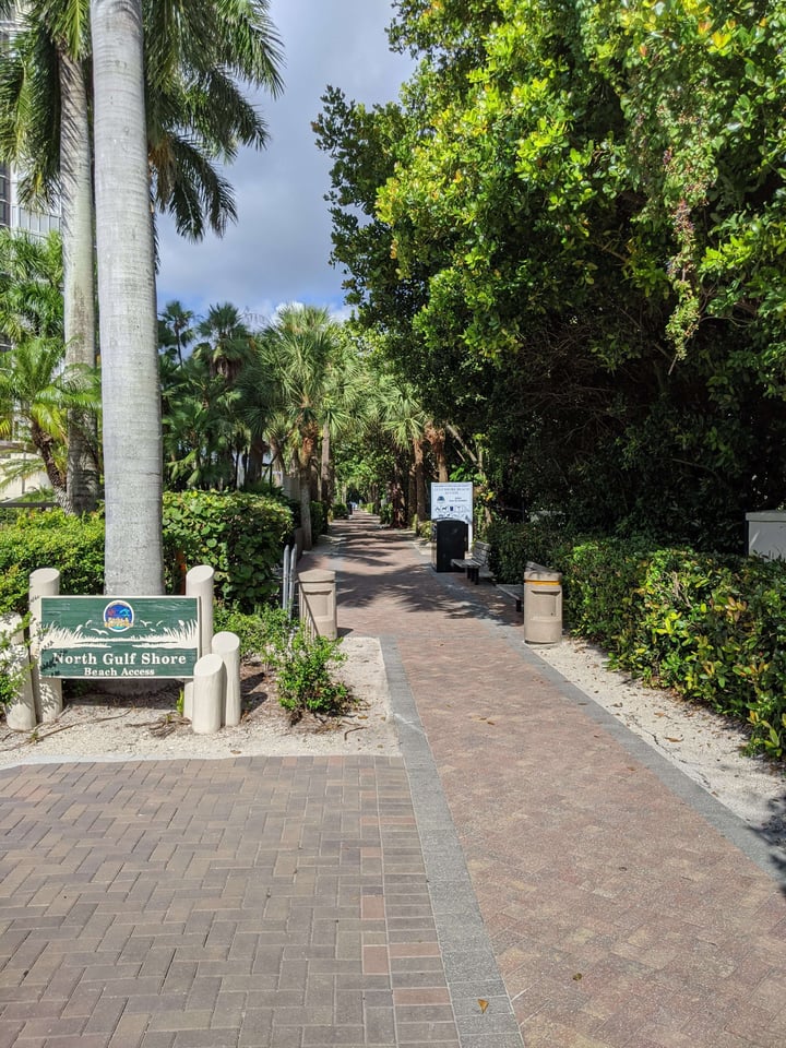 North Gulf Shore Beach Access Naples, FL