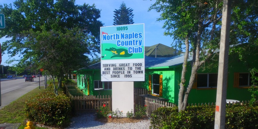 North naples country club sign