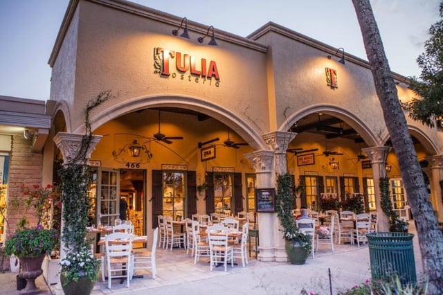 Osteria tulia patio