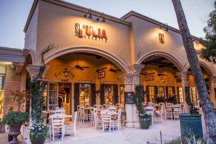Osteria tulia patio