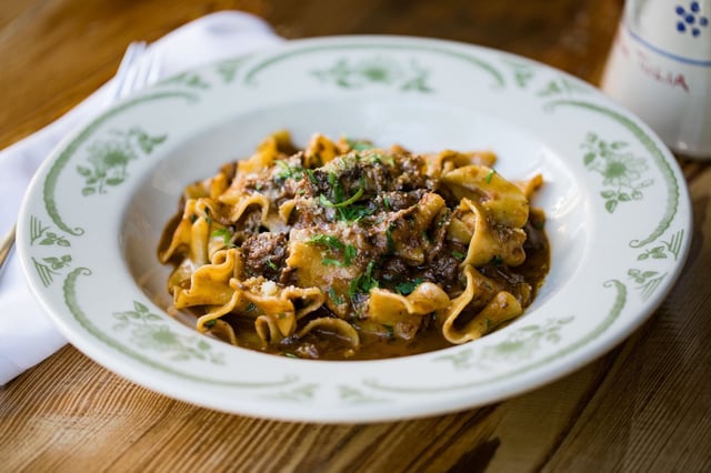 Osteria tulia short rib pasta