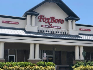 Foxboro sports tavern exterior