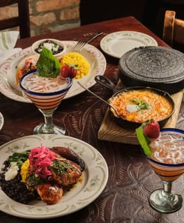 Roccos collage plates