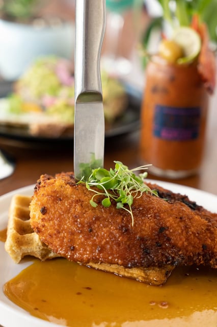 239 chicken waffles