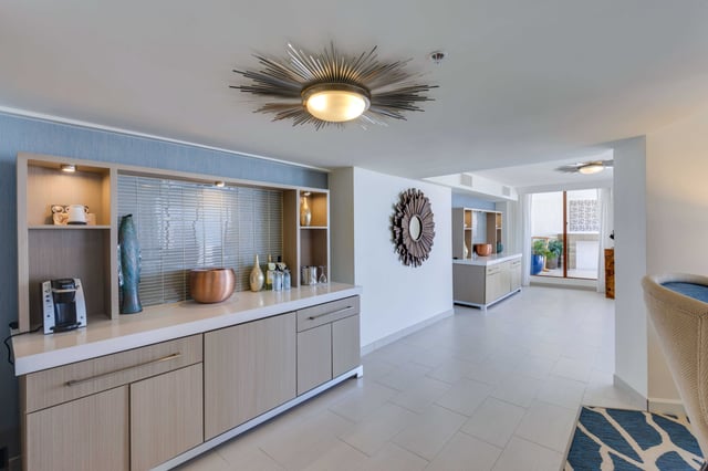 Naples grande Tower Suite Living Area