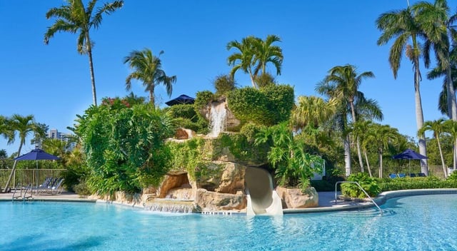 Naples grande Pools Gallery Mangrove Pool Waterslide desktop
