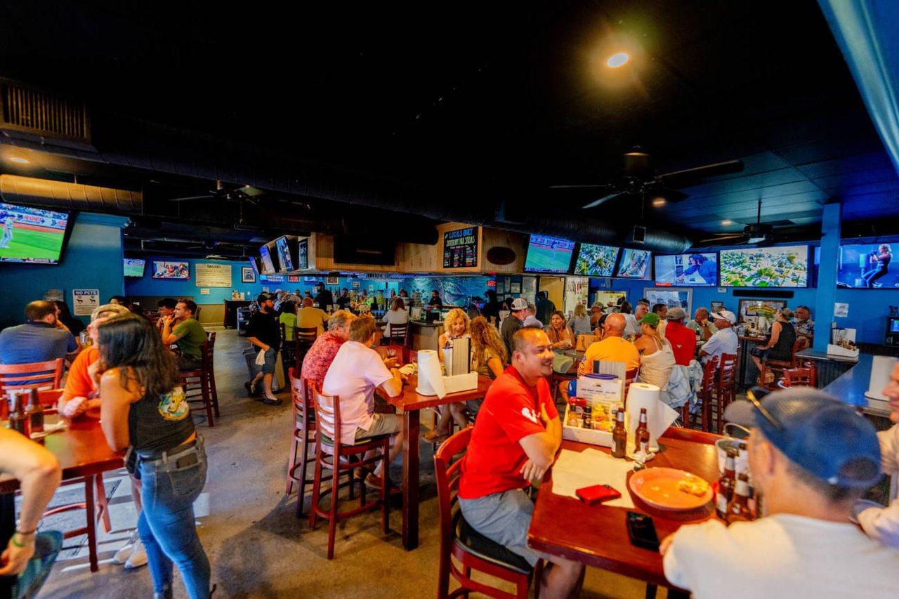 Jacks bait shack interior