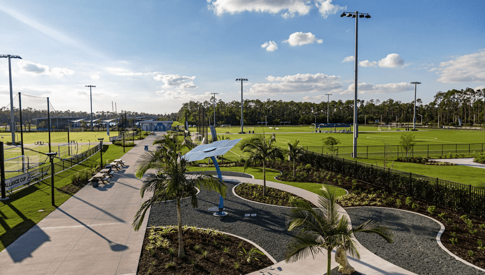 Paradise coast sports complex fields
