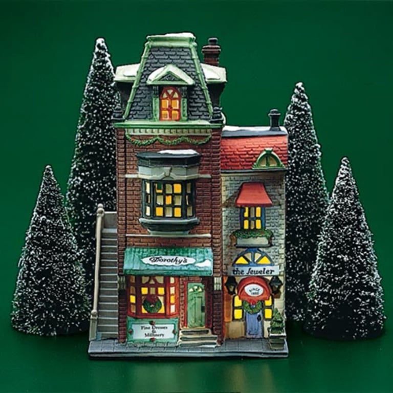 Dorothy's Dress Shop With Pigtail Light