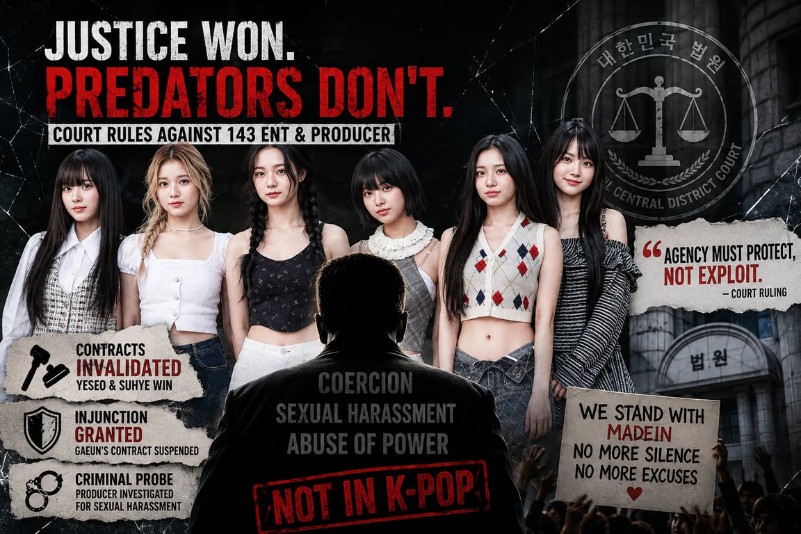 The Collapse of Fiduciary Duty: Inside the Landmark Legal Rulings Shaking K-Pop Agency 143 Entertainment