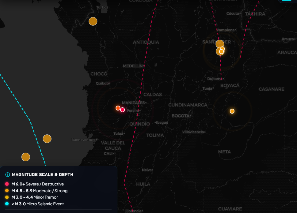 Magnitude 7.4 Earthquake Devastates Western Colombia; Death Toll Tops 220 as Rescuers Race Landslides to Reach the Missing