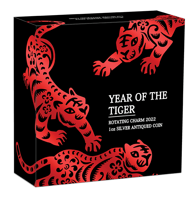 22I61AAA-2022-year-of-the-tiger-rotating-charm-1oz-9999-silver-antiqued-coin