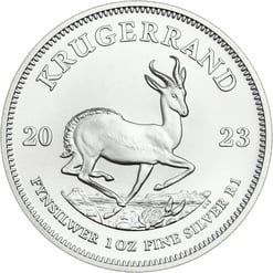 2023 Silver Krugerrand 1oz .999 Silver Bullion Coin