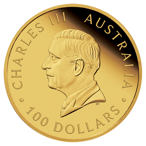 2024 the perth mint's 125th anniversary 1oz. 9999 gold proof coin