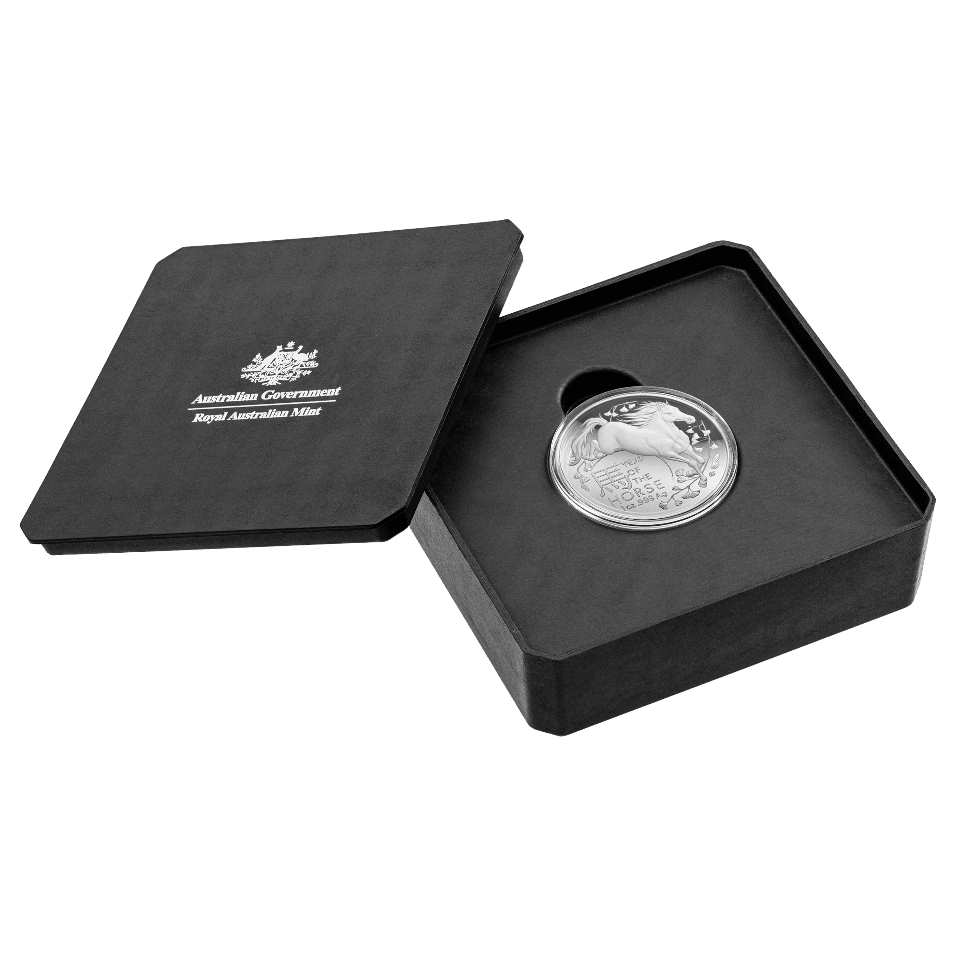 2026 Year of the Horse 1oz Silver Proof Domed Coin