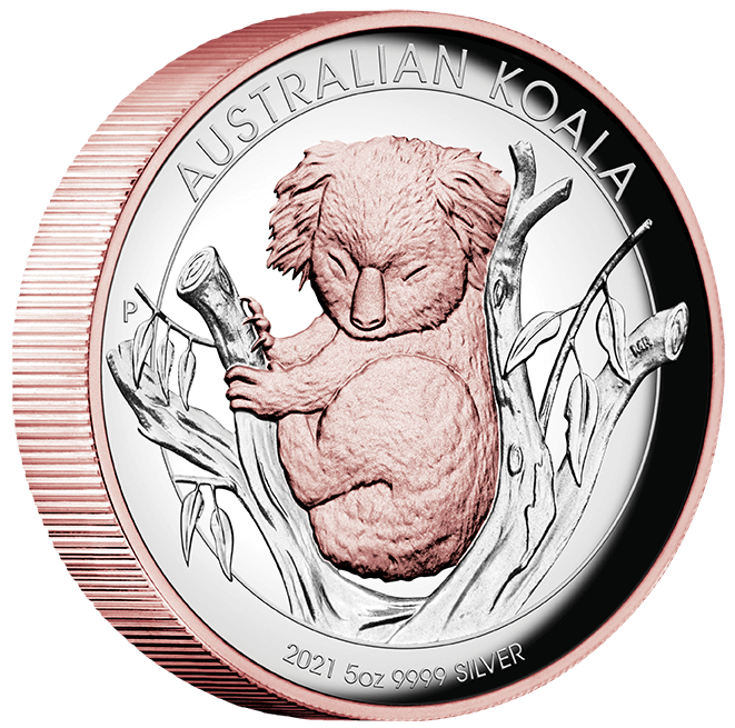 21327KAAA-2021-australian-koala-5oz-9999-silver-proof-high-relief-rose-gold-gilded-coin