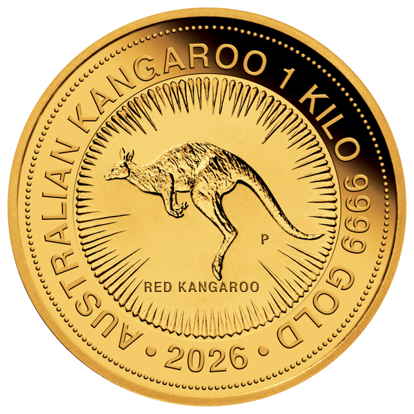 2026 Australian Kangaroo 1kg Gold Coin