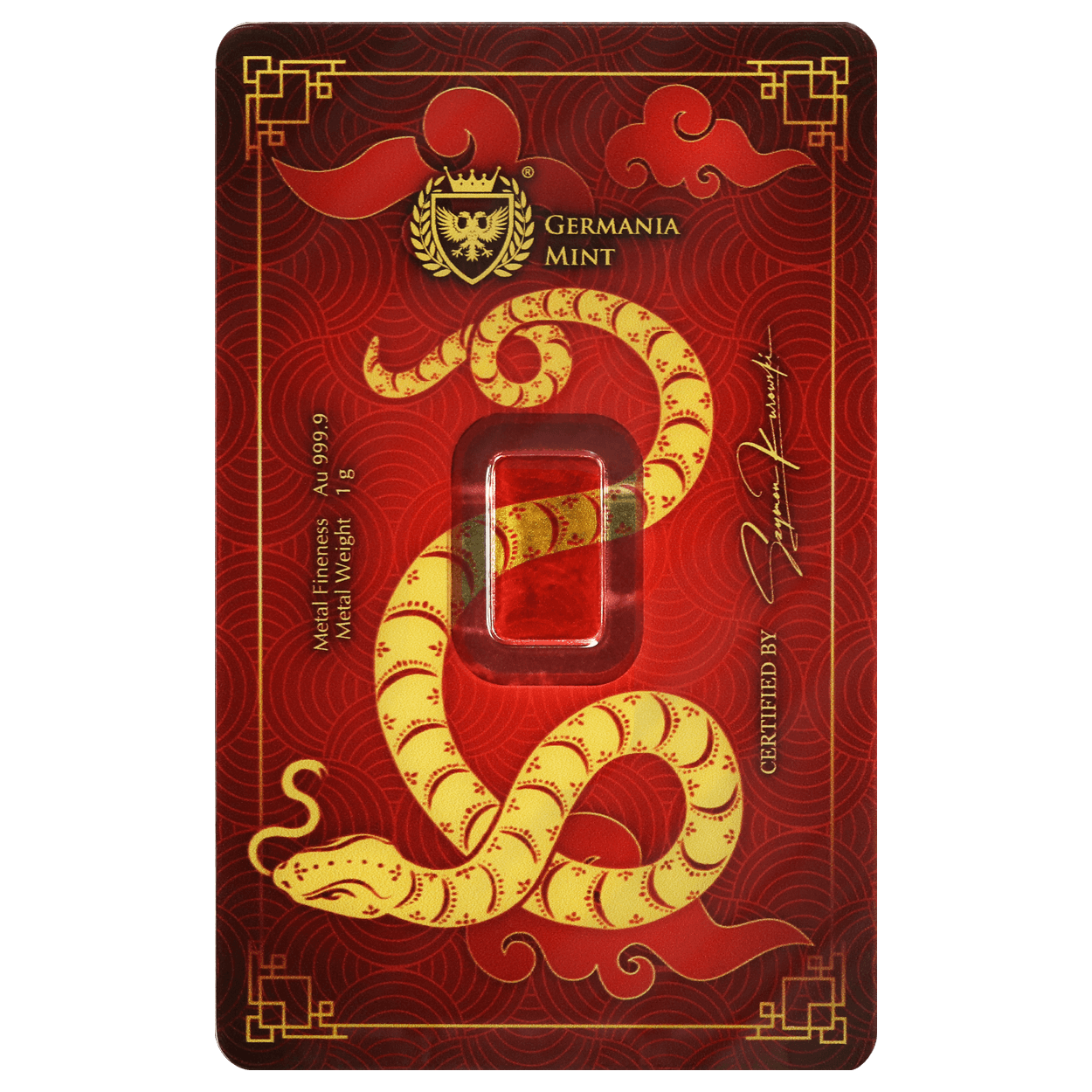 GMYOS1GB-germania-mint-year-of-the-snake-1g-gold-minted-bar-germania-mint-year-of-the-snake-1g-gold-minted-bar