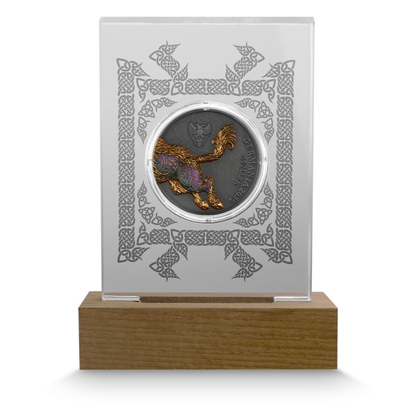 2025 Germania Beasts Gullinbursti 2oz Ultra High Relief Silver Coin