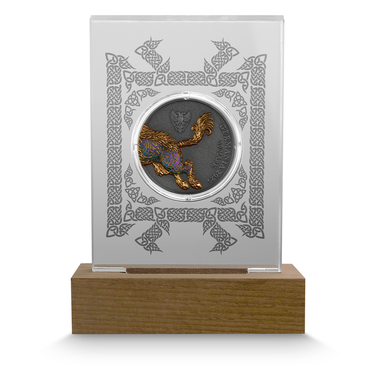 2025 Germania Beasts Gullinbursti 2oz Ultra High Relief Silver Coin