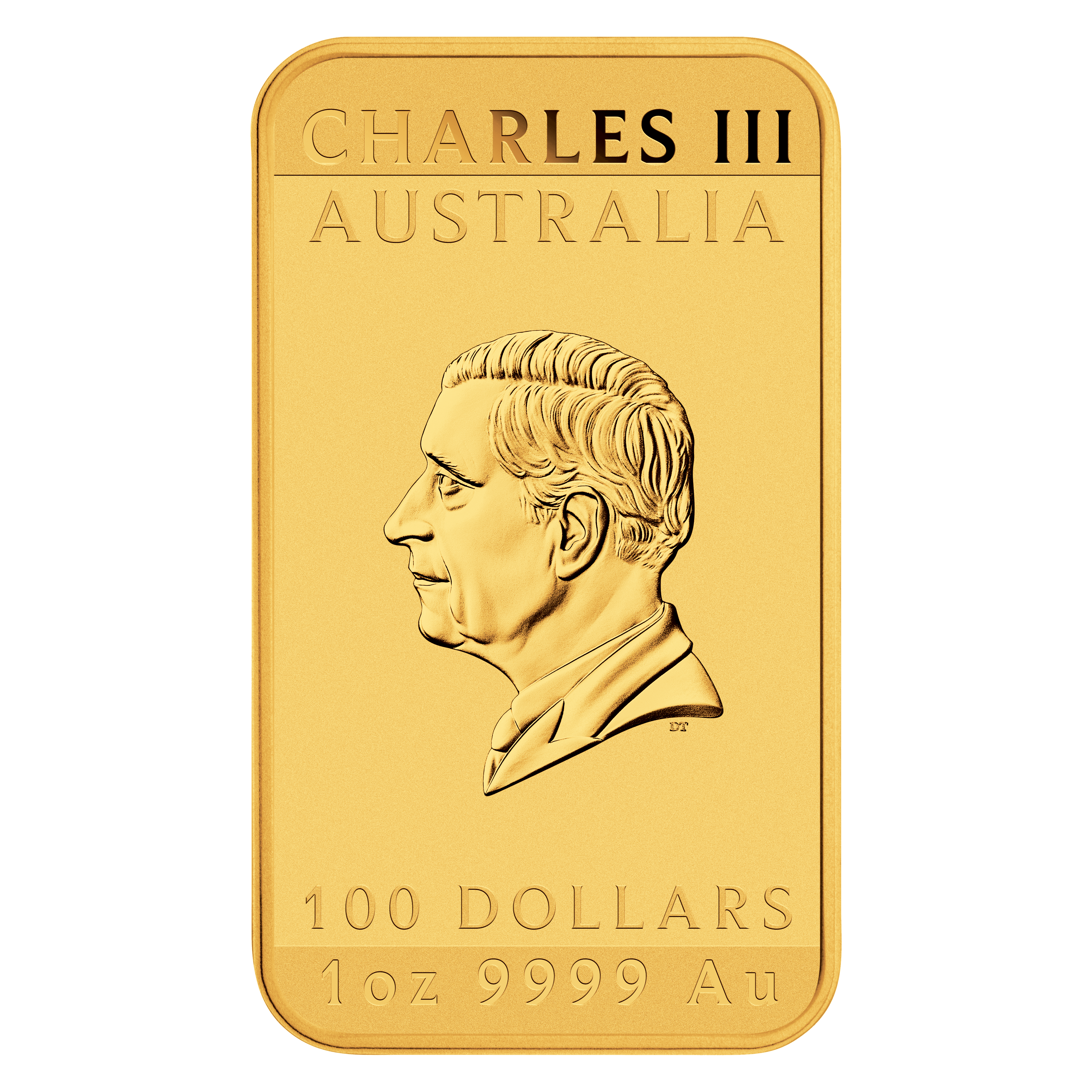 2025 Dragon 1oz Gold Rectangular Coin