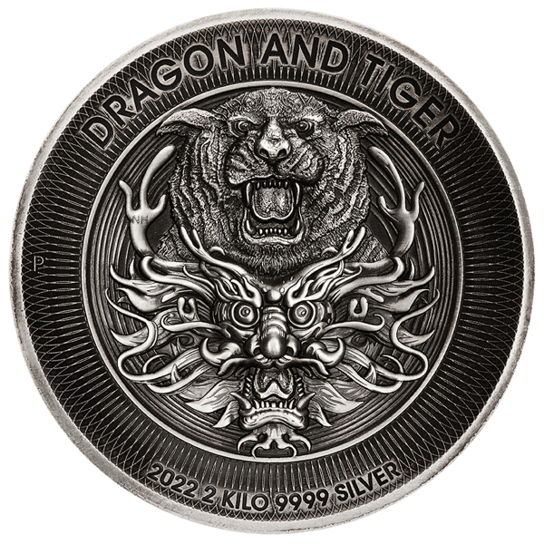 22K90AAA-2022-dragon-and-tiger-2kg-9999-silver-antiqued-high-relief-coin-2-kilo