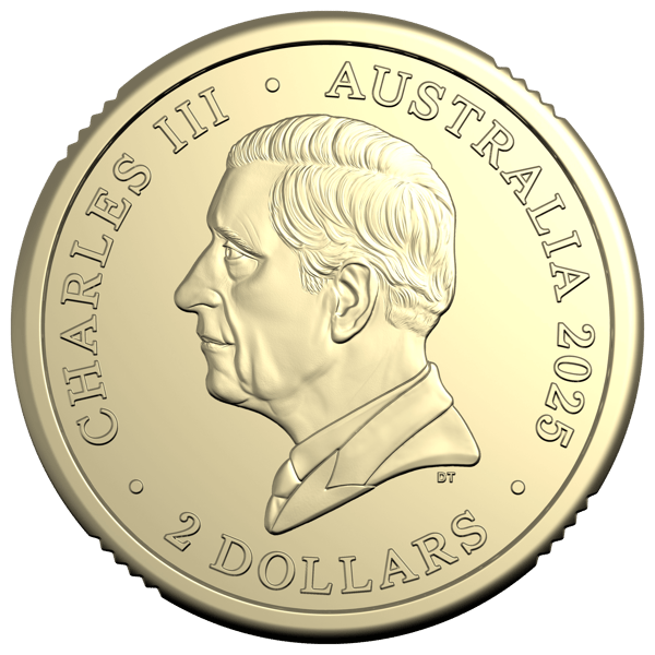 2025 $2 30th Anniversary of the Torres Strait Island Flag Coloured Coin Mint Roll