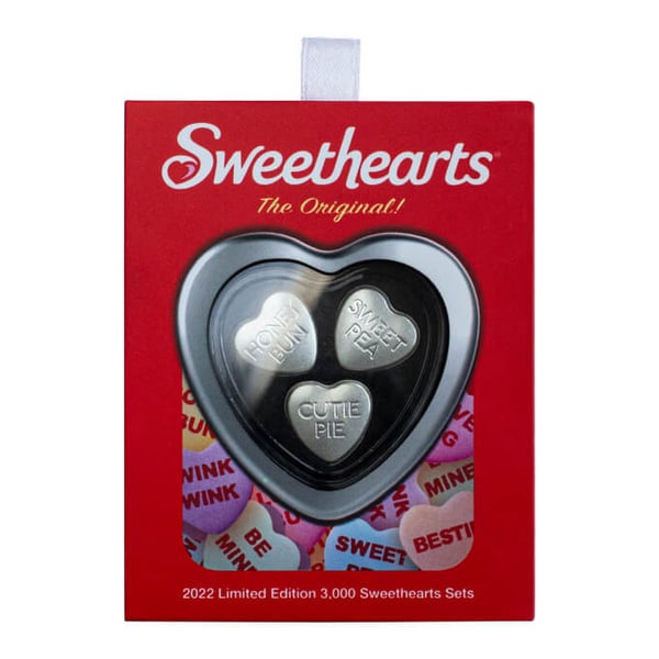 SMKSSWEETHRT30G22-2022-sweethearts-candy-30g-pure-silver-3-hearts-set-3-x-10g-hearts